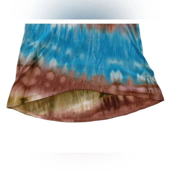 Tribal Sleeveless Maxi Dress Size Small - Picture 6 of 10